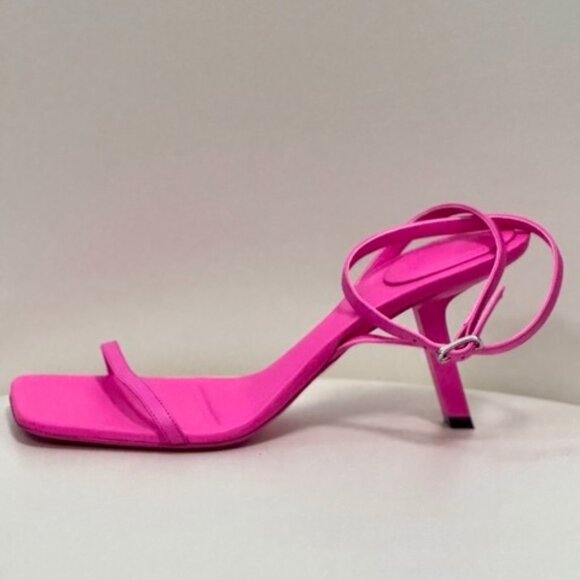 Balenciaga Hot Pink Strappy Sandals – Size Size 9 US, 39C Euro - Picture 1 of 9